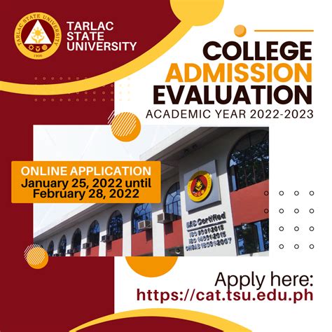 cat.tsu.edu ph|Tarlac State University .